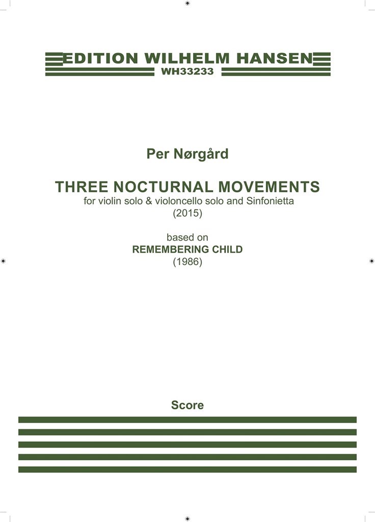 Three Nocturnal Movements (Sinfonietta Version)